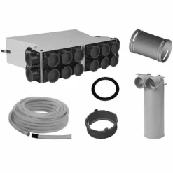 WOLF Zubehörpaket CWL-F-150 Rohbau Schlauch DN 75/63 - 2577414Z23