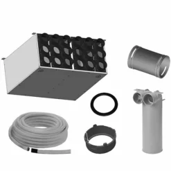 WOLF Zubehörpaket CWL-F-300 Rohbau Schlauch DN 75/63 - 2577607Z15