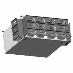 WOLF Luftverteiler DN 160 Für CWL-F-300 - 2x 9 Stutzen 50 X 100 Mit Je 5 Rohrkappen - 2577608