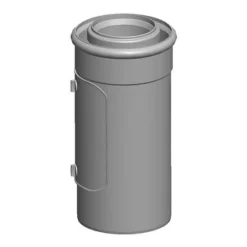 WOLF Luft-/Abgas-Revisions-Rohr Konzentrisch - DN 80/125 - Länge 250 Mm - 2651470