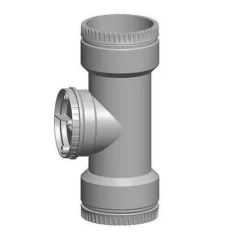 WOLF Revisions-T-Stück Für Abgasführung Flexibel - 2651577