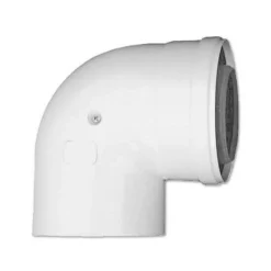 WOLF Bogen 87° Für Luft- / Abgasrohr Ø 60/100 Mm - 2651728