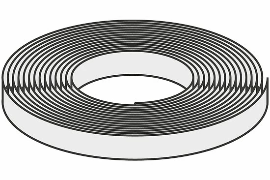 WOLF Kompriband 15 X 4-9 Mm - Schwarz - Rolle 8 M - 3738244 1 WOLF Kompriband 15 X 4-9 Mm - Schwarz - Rolle 8 M - 3738244