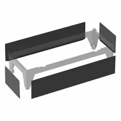 WOLF Verkleidungssatz Für Bodenkonsole Für Luft/Wasser-Wärmepumpe CHA-Monoblock - 9147102