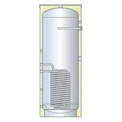 Edelstahl-Warmwasserspeicher Typ ECO1 150 - Inhalt 148 Liter -Wolf Verkaufsgeschäft ZH0100111 2
