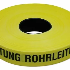 AUSTROFLEX Trassenwarnband 40 Mm X 250 M - Gelb/schwarz