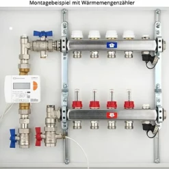 Anschluss-Set Für Wärmemengenzähler Mit 1 Zoll-Gewinde - 130 Mm - Winkelform 5 Anschluss-Set Für Wärmemengenzähler Mit 1 Zoll-Gewinde - 130 Mm - Winkelform -Wolf Verkaufsgeschäft ZH0600933 2