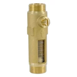 Durchflussmengenbegrenzer Für Heizung Und Solar - 2 X 3/4'' AG - Anzeige 2 Bis 12 L/min - Max.