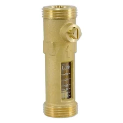 Durchflussmengenbegrenzer Für Heizung Und Solar - 2 X 1'' AG - Anzeige 8 Bis 28 L/min - Max.
