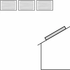 Vaillant Montage-Set 9.033 Aufdach Für 3 Flachkollektoren VFK H Nebeneinander Auf Pfanne - 0020145230