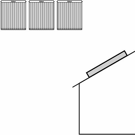 Vaillant Montage-Set 9.065 Aufdach Für 3 Röhrenkollektoren VTK 1140 Nebeneinander Auf Pfanne - 0020145246 1 Vaillant Montage-Set 9.065 Aufdach Für 3 Röhrenkollektoren VTK 1140 Nebeneinander Auf Pfanne - 0020145246