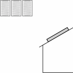 Vaillant Montage-Set 9.002 Aufdach Für 3 Flachkollektoren VFK V Nebeneinander Auf Pfanne - 0020145216