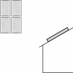 Vaillant Montage-Set 9.006 Aufdach Für 4 Flachkollektoren VFK V 2-reihig Auf Pfanne - 0020145220