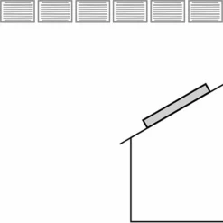 Vaillant Montage-Set 9.036 Aufdach Für 6 Flachkollektoren VFK H Nebeneinander Auf Pfanne - 0020145233