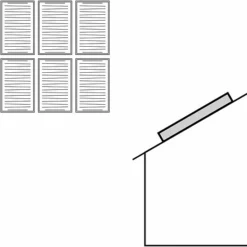 Vaillant Montage-Set 9.007 Aufdach Für 6 Flachkollektoren VFK V 2-reihig Auf Pfanne - 0020145221