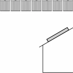 Vaillant Montage-Set 9.069 Aufdach Für 7 Röhrenkollektoren VTK 1140 Nebeneinander Auf Pfanne - 0020145250