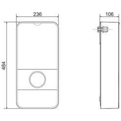 Buderus Elektro-Durchlauferhitzer Logamax ED166-21/24/27 - 7736506838 -Wolf Verkaufsgeschäft buderus durchlauferhitzer ed166 6 1