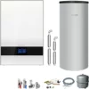 Buderus GB192i.2 Logaplus Gas-Brennwert Paket W50 Weiß Mit Regelung BC400 Und Warmwasserspeicher SU160 - 35 KW - 7739621199