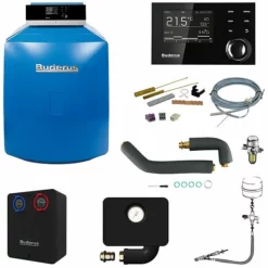 Buderus GB125 Logaplus Öl-Brennwert Heizungspaket K33S Mit Regelung RC310, 18 KW