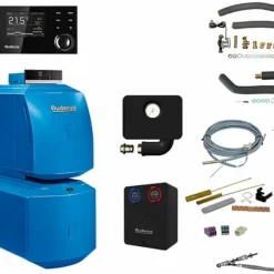 Buderus GB125 Logaplus Öl-Brennwert Heizungspaket K31 Mit Regelung RC310 Und Warmwasserspeicher LT 135, 18 KW