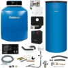 Buderus GB125 Logaplus Öl-Brennwert Heizungspaket K32 Mit Regelung RC310, Mischermodul Und Warmwasserspeicher SU 160, 30 KW