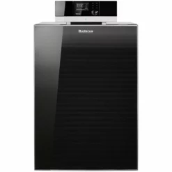 Buderus Öl-Brennwertkessel Logano Plus KB195i-19 BZ V2 Mit Zweistufigen Brenner Und Regelung IMC110, Anthrazit - 8738808124