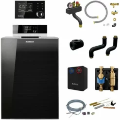 Buderus KB195i Logaplus Öl-Brennwert Heizungspaket K79S Mit Regelung RC310, 25 KW