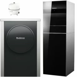 Buderus WLW196i.2-6 AR TP120 S+ Logaplus Wärmepumpen-Paket WLW TP1 Mit Anschlusszubehör - 7739618655