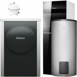 Buderus WLW196i.2-4 AR TP120 S+ Logaplus Wärmepumpen-Paket WLW TP2 Mit Warmwasserspeicher SH290 RS-B - 7739618656
