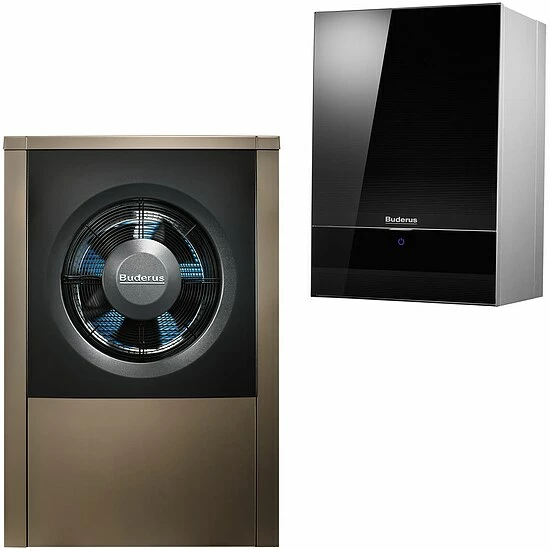 Buderus Luft-Wasser-Wärmepumpe Logatherm WLW196i-4 AR B Bivalent Mit Integriertem Mischer Zur Kesseleinbindung, Schwarz - 7739615449 1 Buderus Luft-Wasser-Wärmepumpe Logatherm WLW196i-4 AR B Bivalent Mit Integriertem Mischer Zur Kesseleinbindung, Schwarz - 7739615449