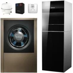 Buderus WLW196i-8 AR T190 Logaplus Wärmepumpen-Paket Mit Regelung RC100 H Für Heizkreis - 7739610276