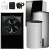 Buderus WLW196i-11 IR E Logaplus Wärmepumpen-Paket Mit Warmwasserspeicher SH400 RS-B + Pufferspeicher P200.5 S-B Für Heizkreis - 7739616794