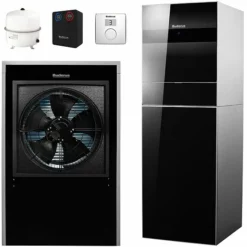 Buderus WLW196i-11 IR T190 Logaplus Wärmepumpen-Paket Mit Regelung RC100 H Für Heizkreis - 7739610185