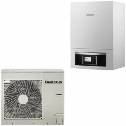 Buderus Split Luft-Wasser-Wärmepumpe Logatherm WPLS8.2 RE Mit Integrierten Heizstab - 7739606545