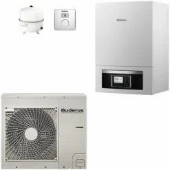 Buderus WPLS6.2 RE Logaplus Split Wärmepumpen-Paket WPLS.2-4 S Mit Bedieneinheit RC100H Für Heizkreis - 7739606572