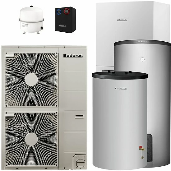 Buderus WPLS13.2 RE Logaplus Split Wärmepumpen-Paket WPLS.2-7 Mit Warmwasserspeicher SH400 RS-B + Pufferspeicher P200.5 Für Heizkreis - 7739613198 1 Buderus WPLS13.2 RE Logaplus Split Wärmepumpen-Paket WPLS.2-7 Mit Warmwasserspeicher SH400 RS-B + Pufferspeicher P200.5 Für Heizkreis - 7739613198