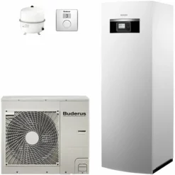 Buderus WPLS8.2 RT Logaplus Split Wärmepumpen-Paket WPLS.2-1 Mit Bedieneinheit RC100H Für Heizkreis - 7739606561