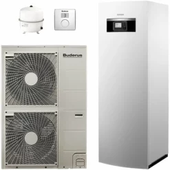 Buderus WPLS13.2 RT Logaplus Split Wärmepumpen-Paket WPLS.2-1 Mit Bedieneinheit RC100H Für Heizkreis - 7739606563
