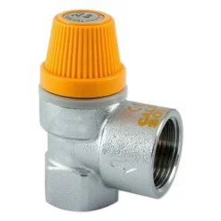 Caleffi Membran-Sicherheitsventil 1/2'' IG Für Solar - 3 Bar - Bis 160°C - Auslass 3/4'' IG - 253043