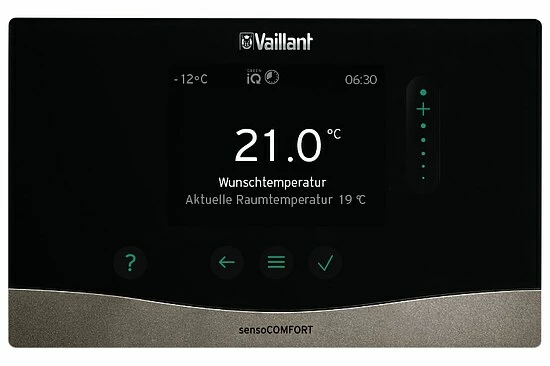 Vaillant Gas-Brennwert-Paket 1.718/2 EcoTEC Plus VC 15 CS/1-5 Mit Regelung VRC 720/2 Und 120 Liter Warmwasserspeicher VIH R - 8000014289 3 Vaillant Gas-Brennwert-Paket 1.718/2 EcoTEC Plus VC 15 CS/1-5 Mit Regelung VRC 720/2 Und 120 Liter Warmwasserspeicher VIH R - 8000014289 – Bild 3