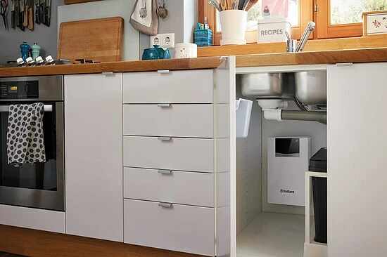 Vaillant Elektro-Durchlauferhitzer ElectronicVED Lite E 11-13/1 L F - Untertischgerät Mit Funkfernbedienung - 0010044428 4 Vaillant Elektro-Durchlauferhitzer ElectronicVED Lite E 11-13/1 L F - Untertischgerät Mit Funkfernbedienung - 0010044428 – Bild 4