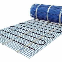 Elektro-Fußbodenheizung - Heizmatte 1 M² - 230 V - Länge 2 M - Breite 0,5 M