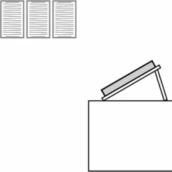 Vaillant Montage-Set 9.023 Flachdach Für 3 Flachkollektoren VFK V Nebeneinander Ohne Beschwerung - 0020144757