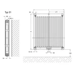 Buderus Logatrend CV-Profil Vertikal-Heizkörper H 2.000 Mm L 600 Mm Typ 21 - 1652/1036 Watt 14 Buderus Logatrend CV-Profil Vertikal-Heizkörper H 2.000 Mm L 600 Mm Typ 21 - 1652/1036 Watt -Wolf Verkaufsgeschäft heizkoerper cv profil 21 6 7