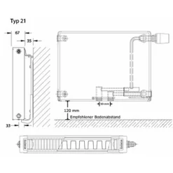 Buderus Ventil-Heizkörper Logatrend VCM-Plan H 500 L 2000 Typ 21 - 1761/1133 Watt 11 Buderus Ventil-Heizkörper Logatrend VCM-Plan H 500 L 2000 Typ 21 - 1761/1133 Watt -Wolf Verkaufsgeschäft heizkoerper vcm plan 21 01 5 42