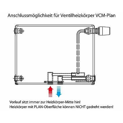 Buderus Ventil-Heizkörper Logatrend VCM-Plan H 600 L 1800 Typ 22 - 2396/1526 Watt 5 Buderus Ventil-Heizkörper Logatrend VCM-Plan H 600 L 1800 Typ 22 - 2396/1526 Watt – Bild 5