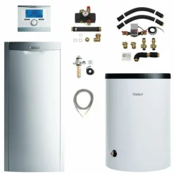 Vaillant Öl-Brennwert-Paket 3.37/7 IcoVIT Exclusiv VKO 156/3-7 Mit Systemregler VRC 700/6 Und Warmwasserspeicher VIH R 200/6 B