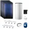 Buderus Solaranlage Logaplus S75 - 5 Kollektoren (11,85m²) SKN4.0-s Mit Kombispeicher Logalux P750 S Weiß - 7739612886