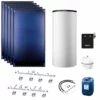 Buderus Solaranlage Logaplus S90 - 5 Kollektoren (15,3m²) SKT1.0-s Mit Kombispeicher Logalux P750 S Weiß - 7739612894