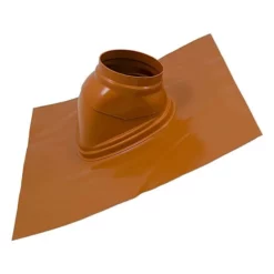 Buderus Universal-Dachziegel Für Luft-/Abgas-System - Ø 125 Mm - 5° Bis 25° - Rot - 7738112513